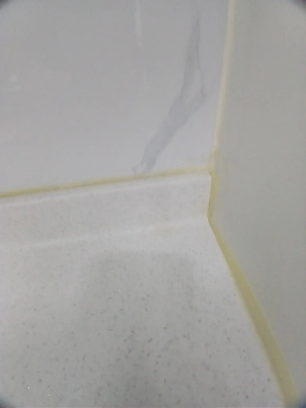 주방 상판 정수기 호스 구멍 복원 시공 후